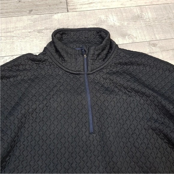 Sweaty Betty Womens Black Pace Jacquard Run Half Zip Top Medium UK 12 BNWT - Picture 9 of 14